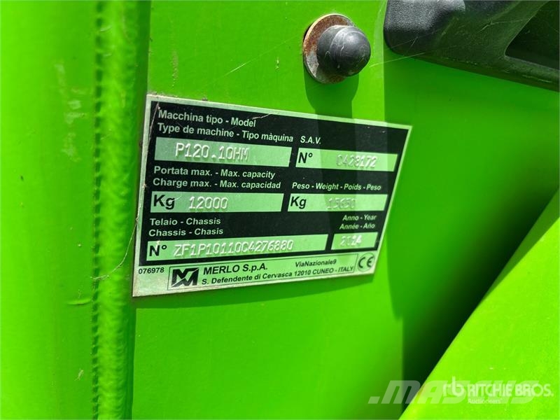 Merlo P120.10 Telehandler Teleskopski viljuškari