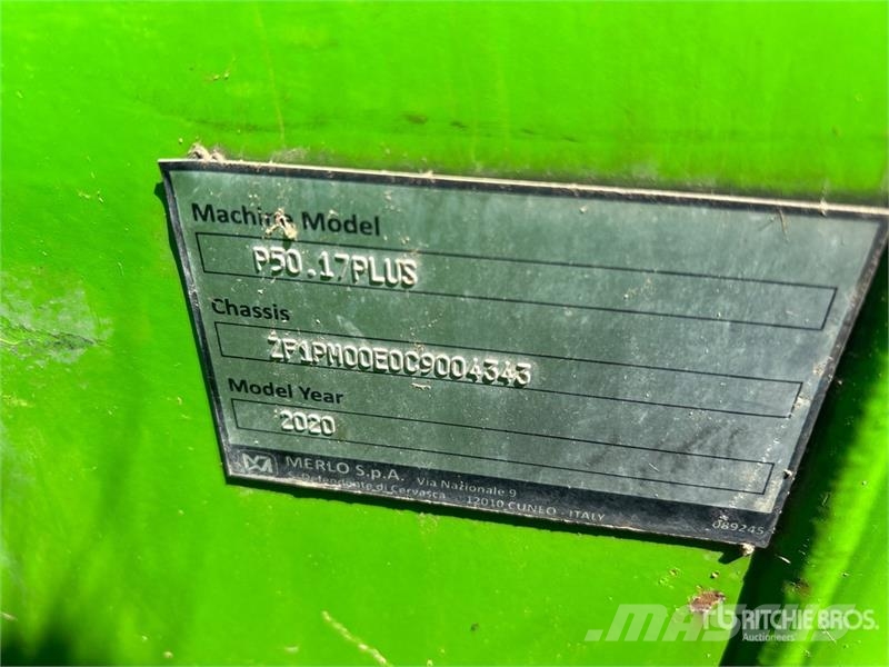 Merlo P50.17 Plus Telehandler Ładowarki teleskopowe