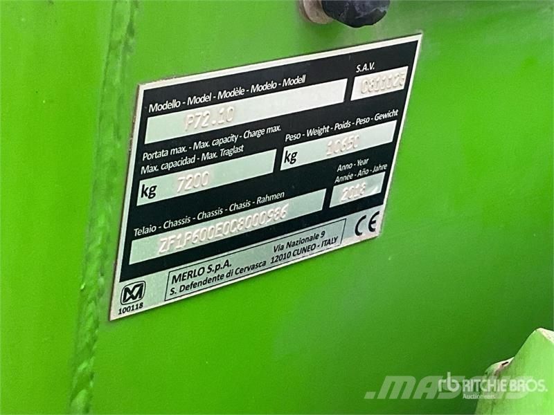 Merlo P72.10 Telehandler Telescopic handlers