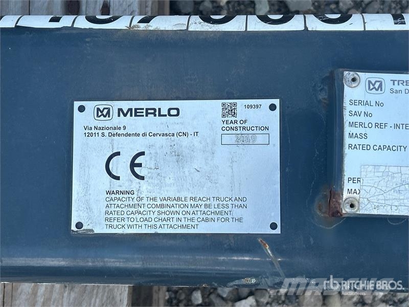 Merlo Telehandler Carriage Other components