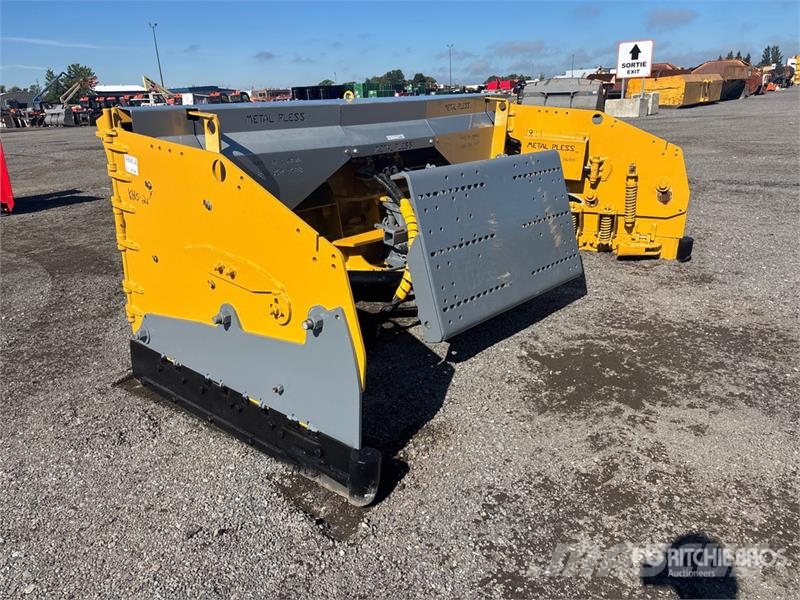 Metal Pless 10 ft Hydraulic Reversing 5 Ft Side Pa Kar küreme biçaklari