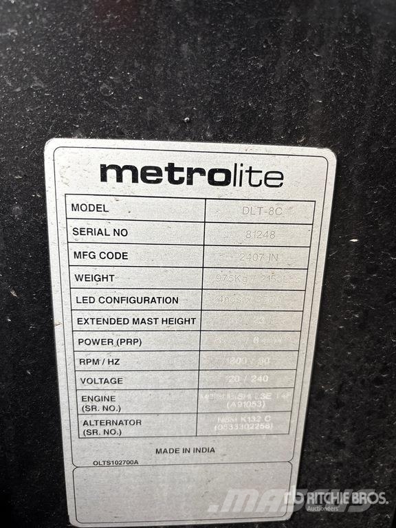 Metrolite DLT-8C 8 kVA S/A Light Tower أبراج خفيفة
