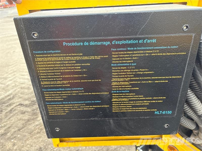 Metrolite HLT-6 4.2 kVA Solar S/A Light Tower Svetlobni stolpi