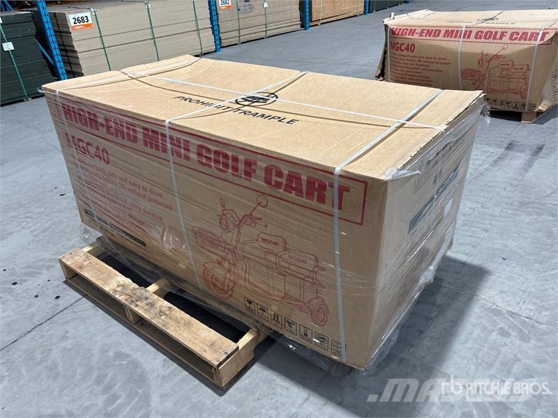 MGC40-BLUE 3 TT E-Trike Mini Scooter (Unused) ATVs