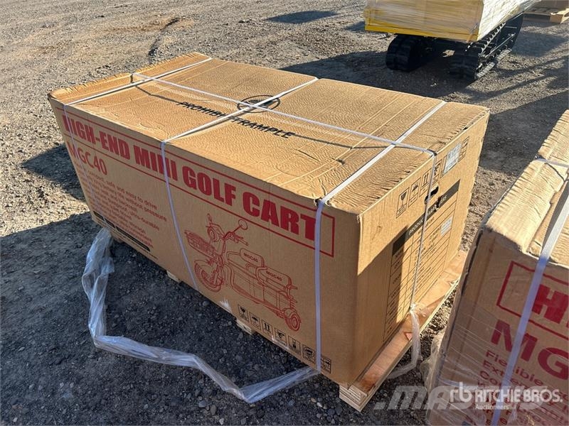  MGC40-RED 3 TT E-Trike Mini Scooter (Unused) Visureigiai