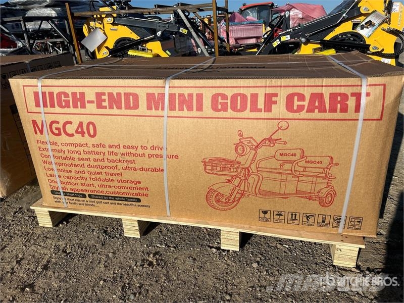  MGC40-RED 3 TT E-Trike Mini Scooter (Unused) Visureigiai