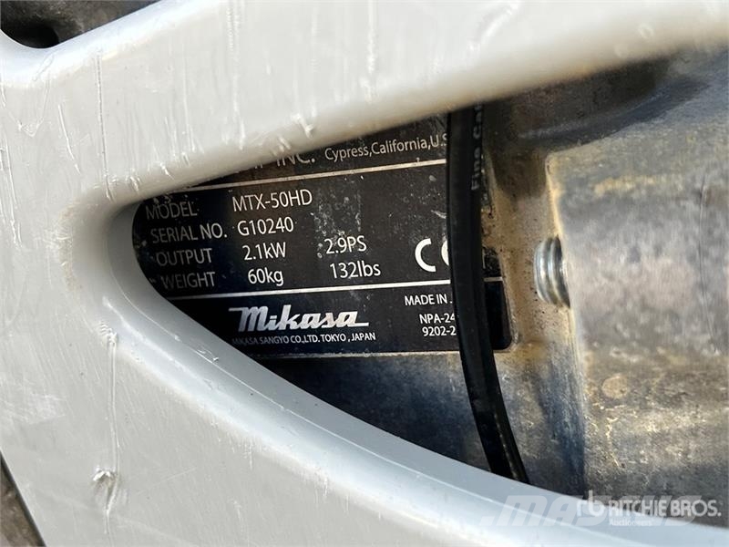 Mikasa MTX50HD Jumping Jack Tamper Täryvasarat
