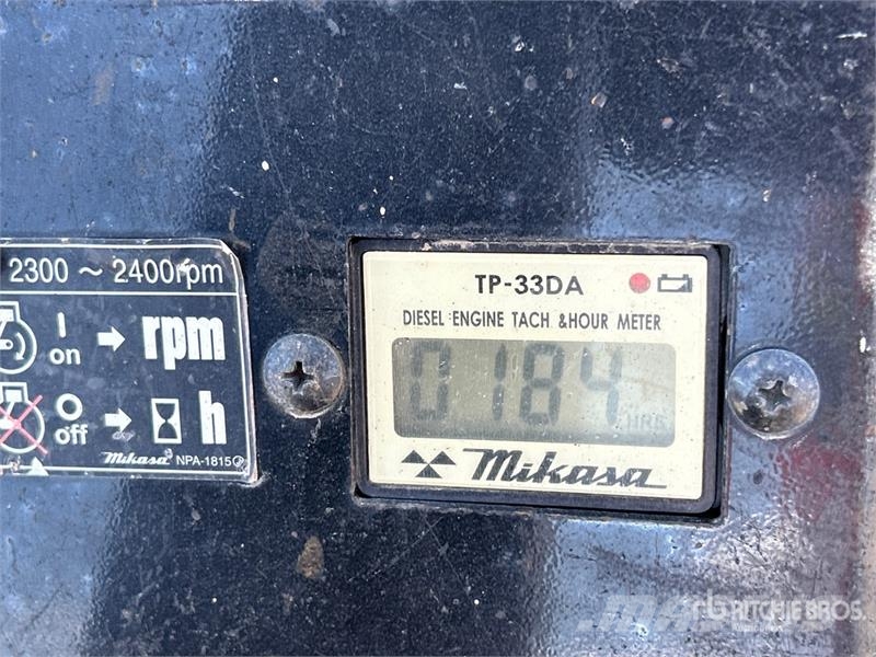 Mikasa MVH508DZ Vibratory Plate Compactor Trilmachines