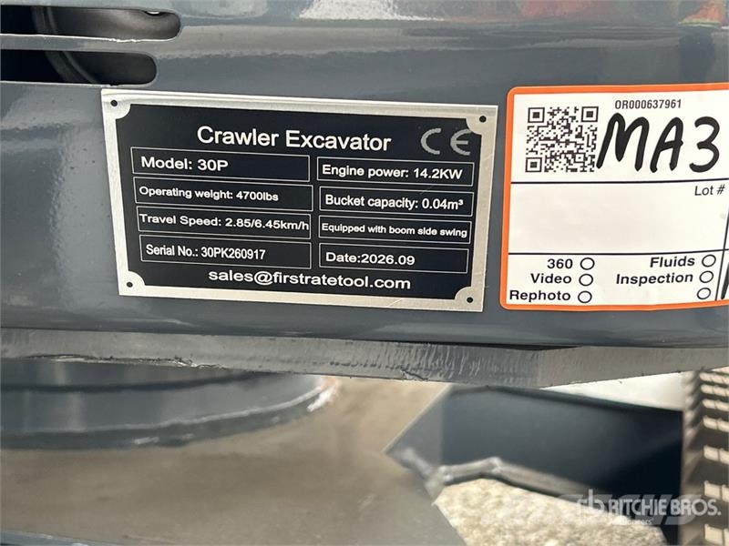 Mini Excavator (Unused) Εκσκαφάκι (διαβολάκι) < 7t