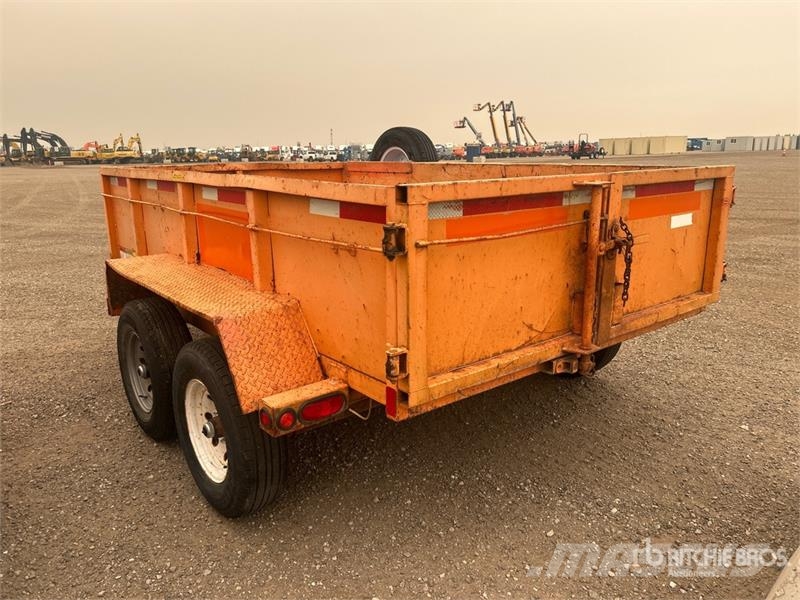  Miska 10 ft T/A Dump Utility Trailer Kiper prikolice