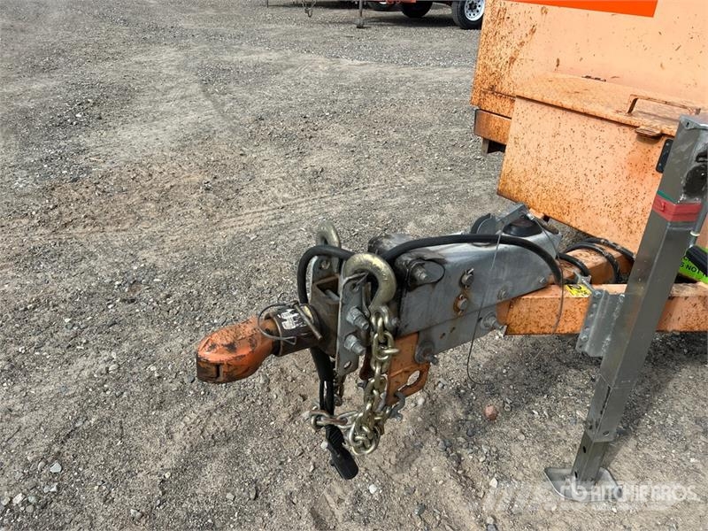 Miska 10 ft T/A Dump Utility Trailer Kipper
