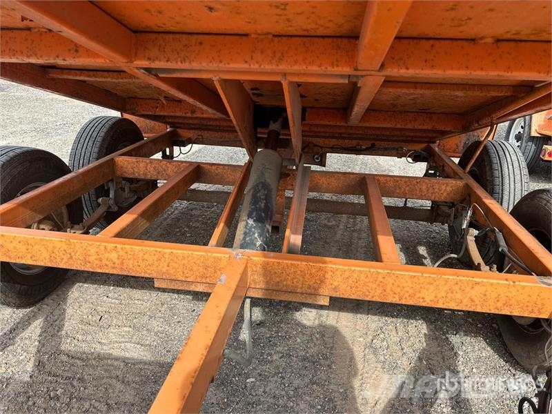 Miska 10 ft T/A Dump Utility Trailer Kipper