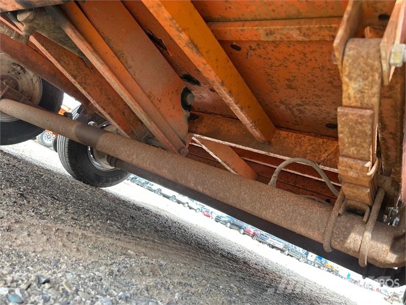 Miska 10 ft T/A Dump Utility Trailer Kipper