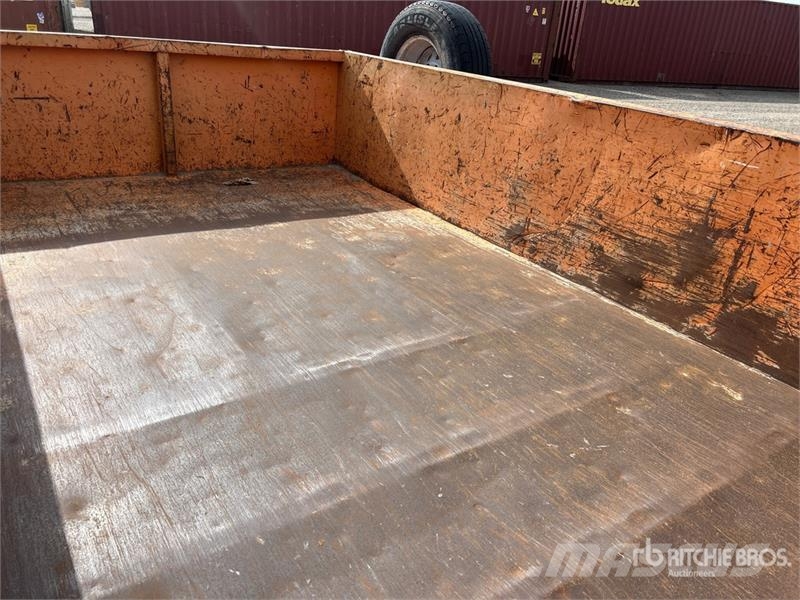 Miska 10 ft T/A Dump Utility Trailer Kipper