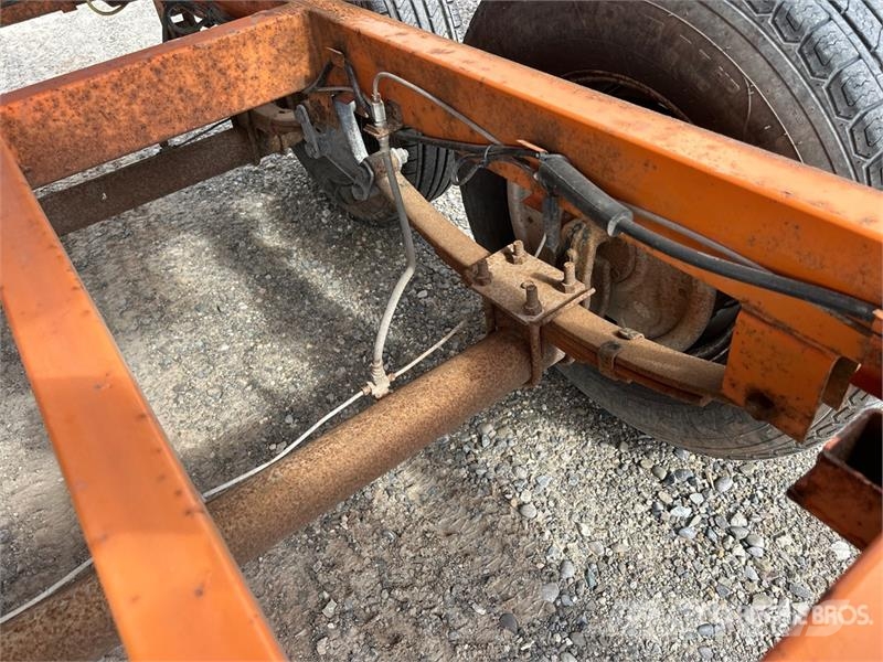 Miska 10 ft T/A Dump Utility Trailer Kipper