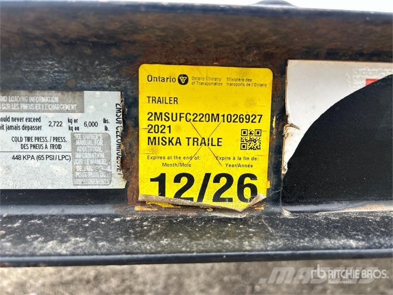 Miska 10 ft T/A Utility Trailer Other trailers
