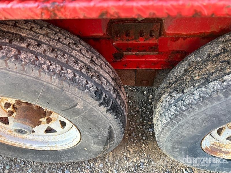  Miska 14 ft T/A Dump Utility Trailer Kipper