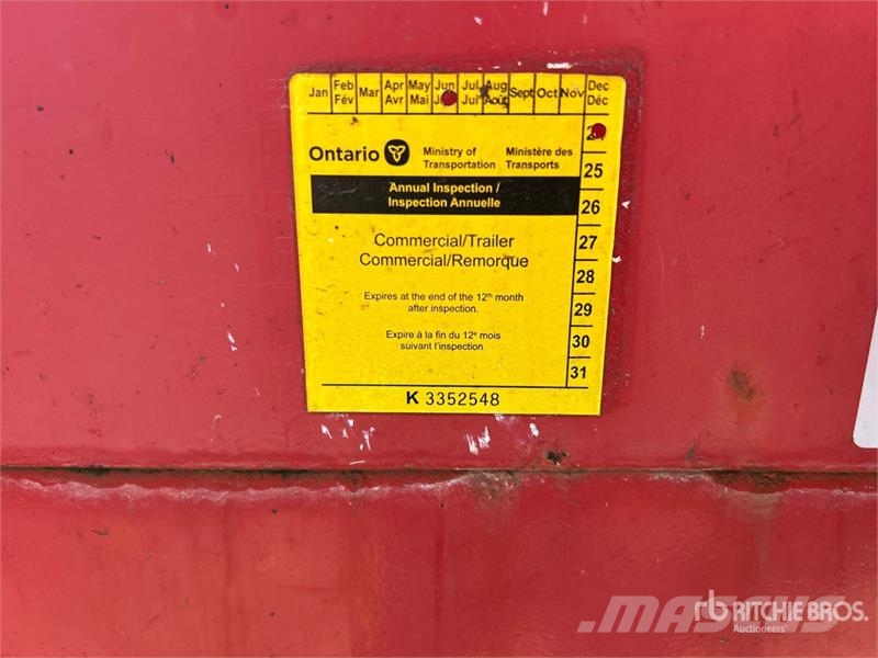 Miska 14 ft T/A Dump Utility Trailer Kipper