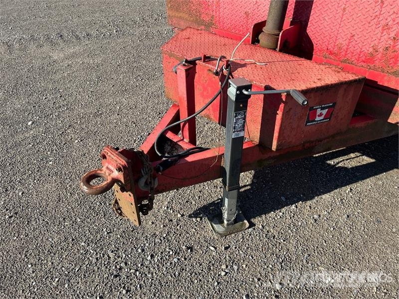  Miska 14 ft T/A Dump Utility Trailer Kipper