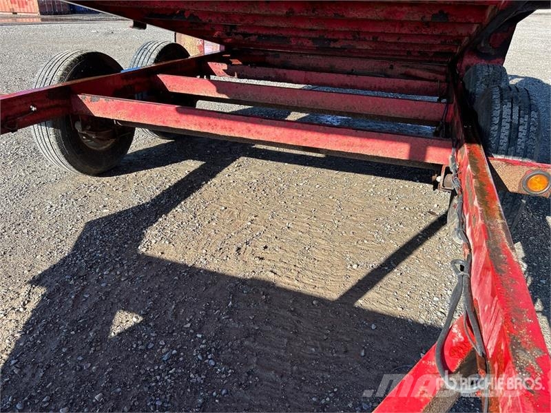  Miska 14 ft T/A Dump Utility Trailer Kipper