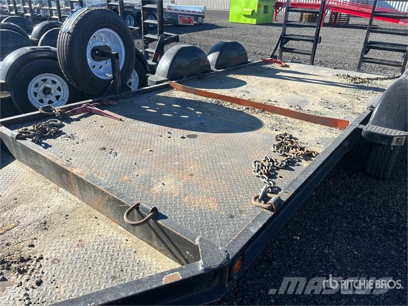 Miska 14 ft T/A Equipment Trailer Auto pārvadāšanas treileri