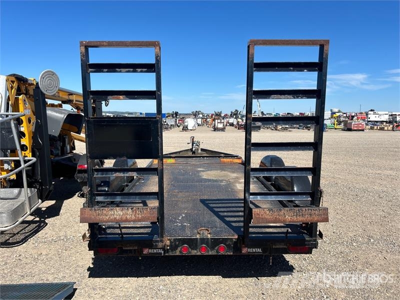  Miska 14 ft T/A Equipment Trailer Remolques para transporte de vehículos