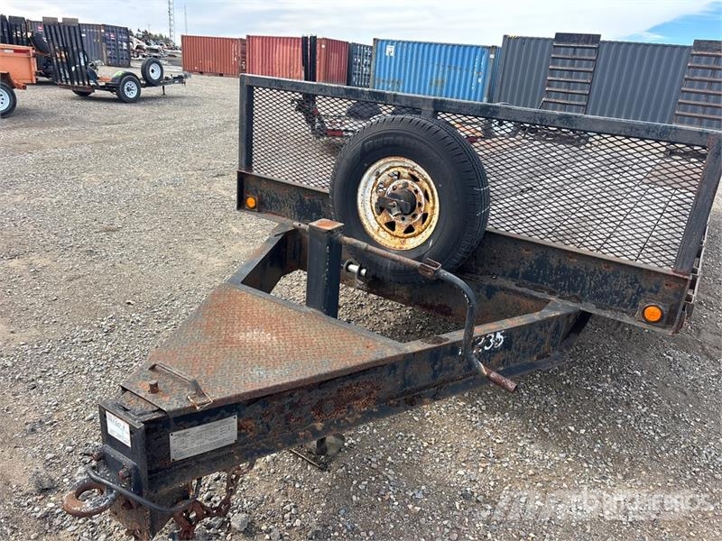 Miska 20 ft T/A Equipment Trailer Autovežių priekabos