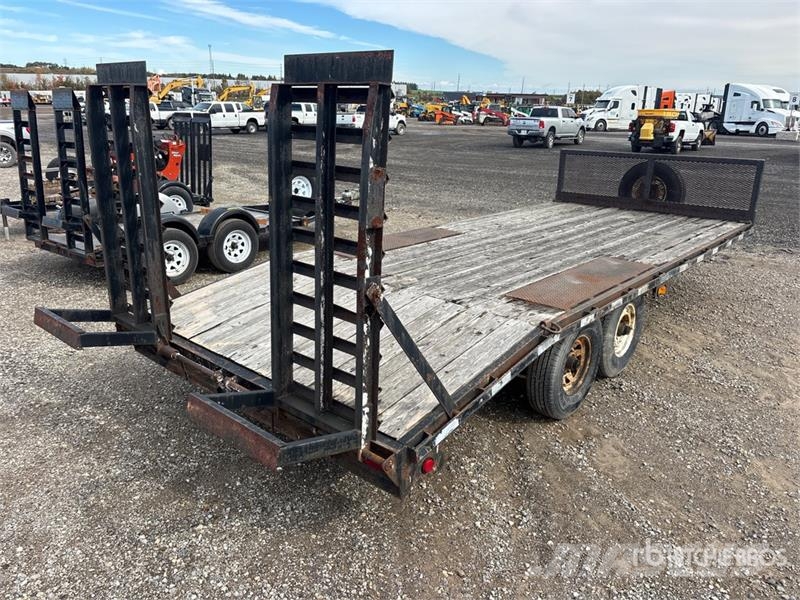 Miska 20 ft T/A Equipment Trailer Autovežių priekabos