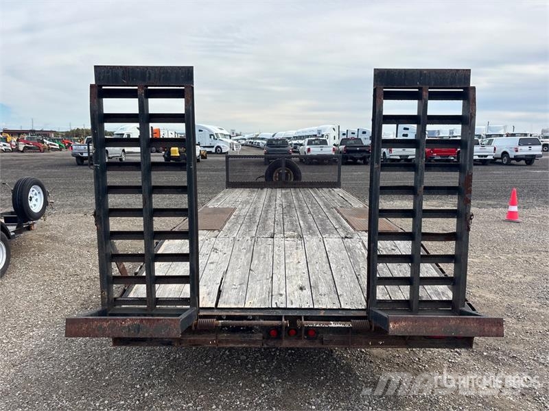 Miska 20 ft T/A Equipment Trailer Autovežių priekabos