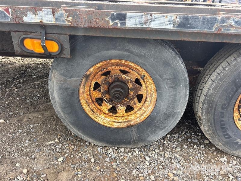Miska 20 ft T/A Equipment Trailer Autovežių priekabos
