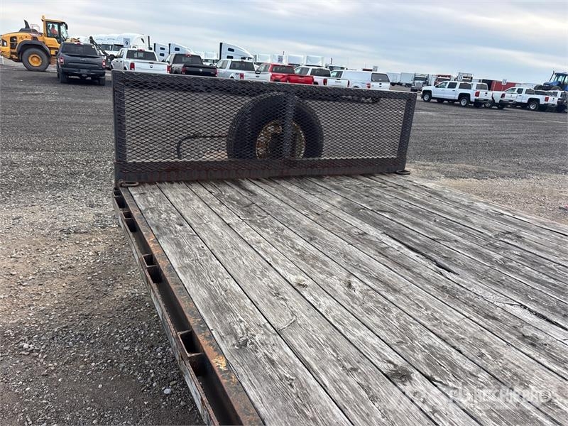 Miska 20 ft T/A Equipment Trailer Autovežių priekabos
