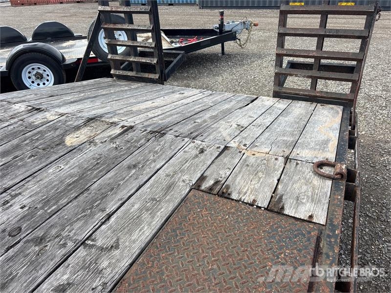 Miska 20 ft T/A Equipment Trailer Autovežių priekabos
