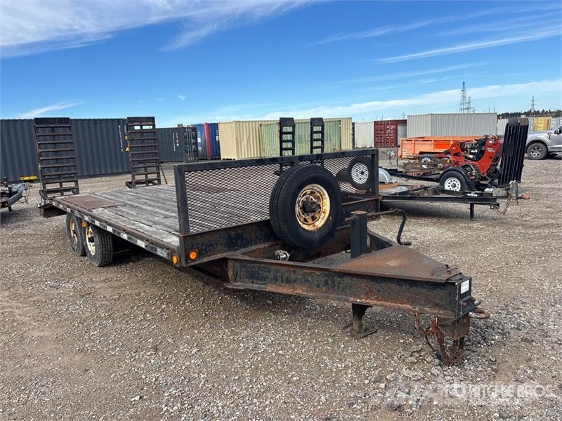 Miska 20 ft T/A Equipment Trailer Autovežių priekabos