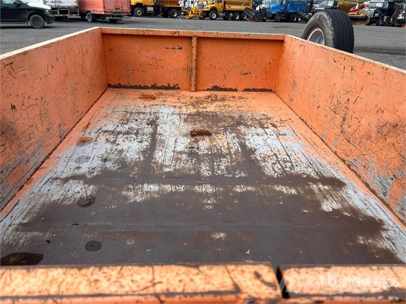 Miska 610 10 ft T/A Dump Utility Trailer Kipper