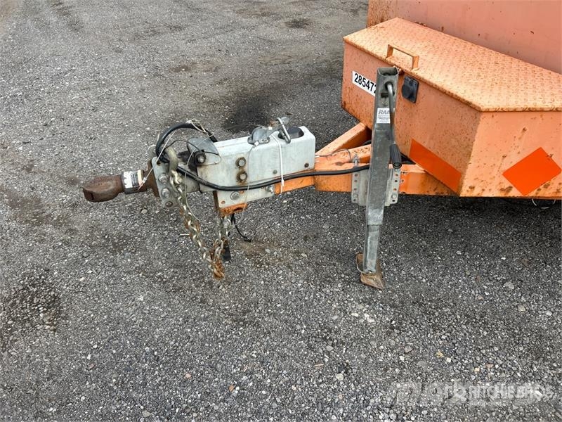 Miska 610 10 ft T/A Dump Utility Trailer Kipper