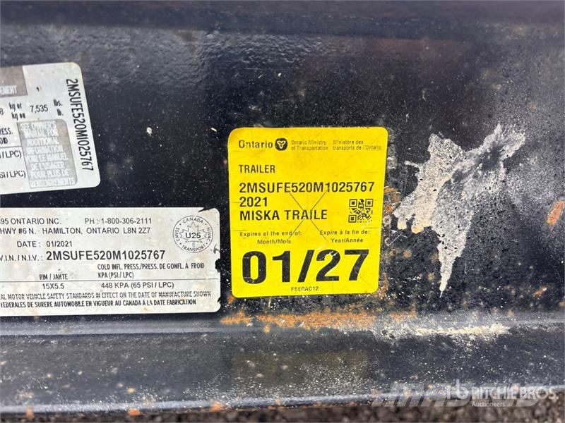Miska 6X14UT 14 ft T/A Utility Trailer Andre hengere