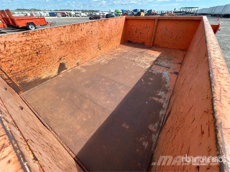 Miska 8 ft 4 in S/A Dump Utility Trailer Bañera