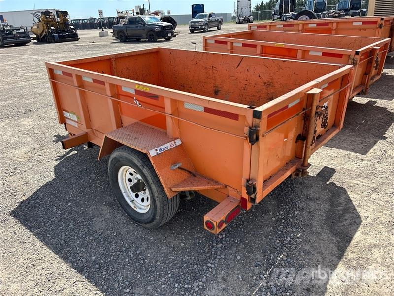 Miska 8 ft 4 in S/A Dump Utility Trailer Bañera