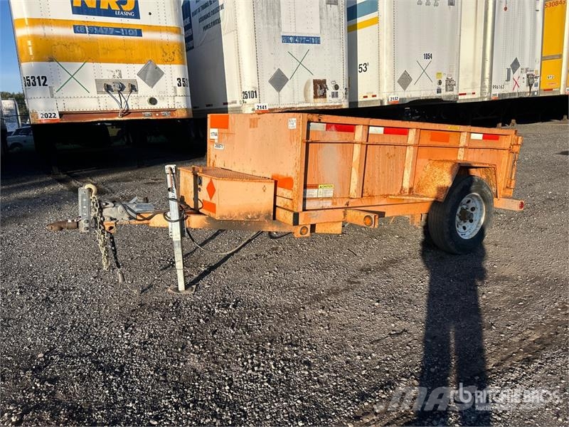 Miska 8 ft 4 in S/A Dump Utility Trailer Самоскиди
