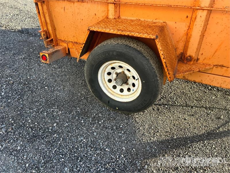 Miska 8 ft 4 in S/A Dump Utility Trailer Самоскиди