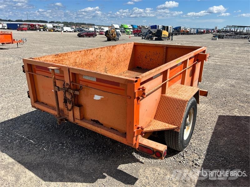 Miska 8 ft 4 in S/A Dump Utility Trailer Bañera