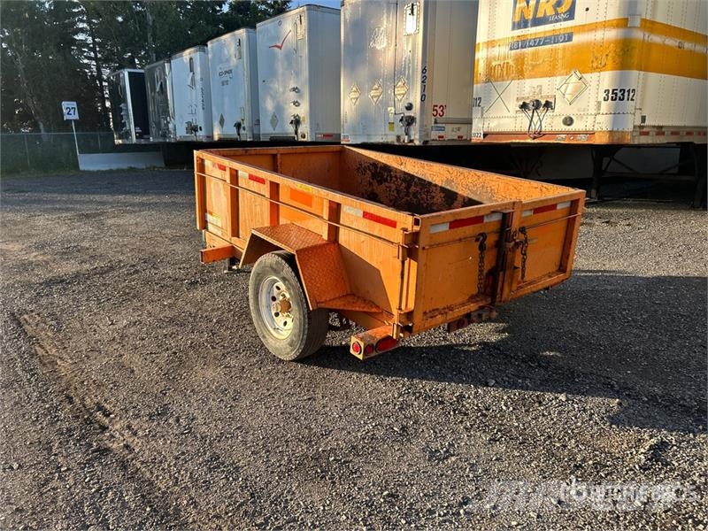 Miska 8 ft 4 in S/A Dump Utility Trailer Самоскиди