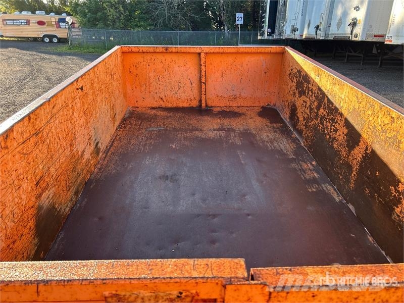 Miska 8 ft 4 in S/A Dump Utility Trailer Самоскиди