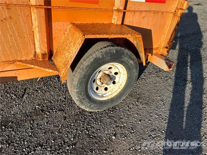 Miska 8 ft 4 in S/A Dump Utility Trailer Самоскиди
