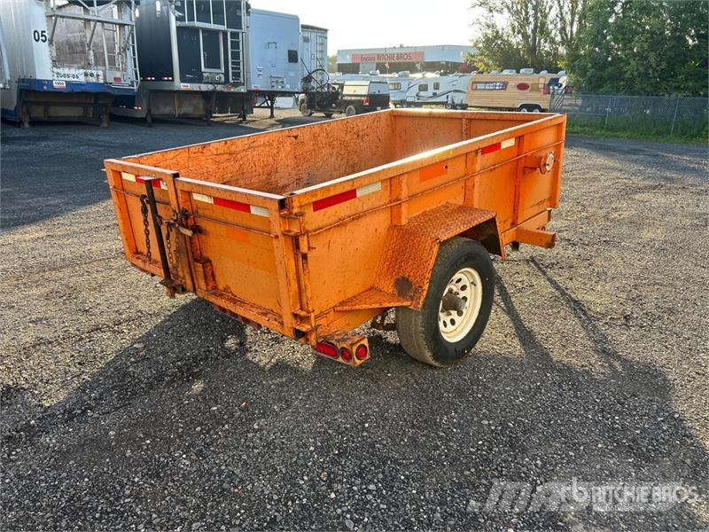 Miska 8 ft 4 in S/A Dump Utility Trailer Самоскиди