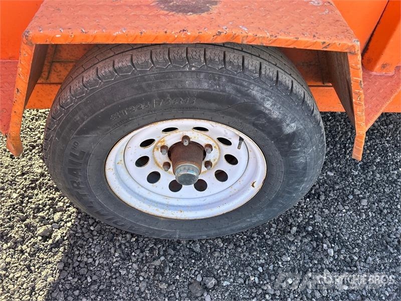 Miska 8 ft 6 in S/A Dump Utility Trailer Remorque benne