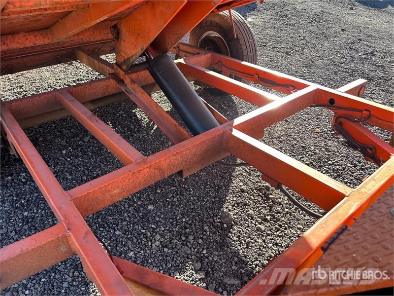 Miska 8 ft 6 in S/A Dump Utility Trailer Remorque benne