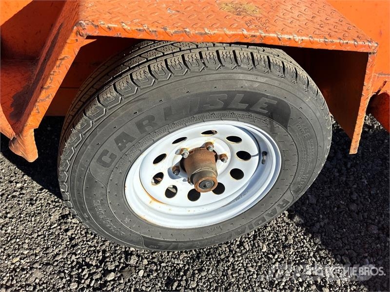 Miska 8 ft 6 in S/A Dump Utility Trailer Remorque benne