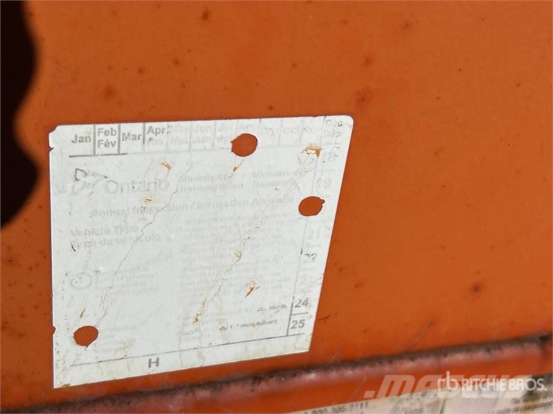 Miska 8 ft 6 in S/A Dump Utility Trailer Remorque benne