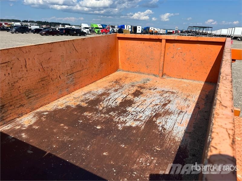Miska 8 ft S/A Dump Utility Trailer Bañera